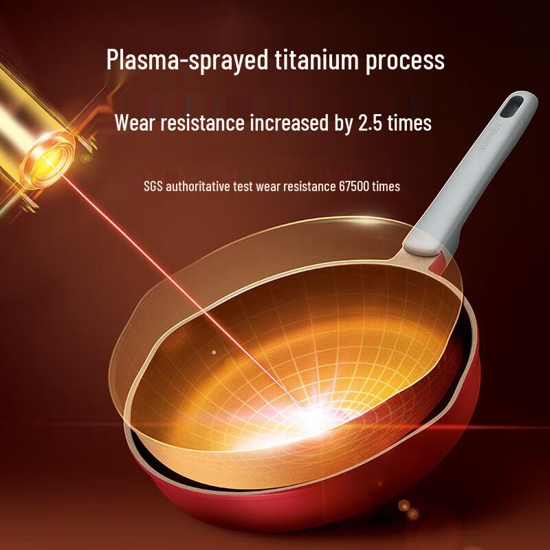 Supor 28cm Plasma Titanium Non-stick Frying Pan