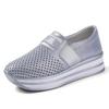 Single Shoes Women Hollow Platform Platform Shoes Women Casual Loafers All Match Shoes