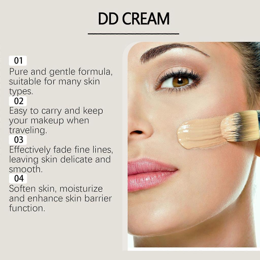 Concealer Moisturizing DD Cream Matte Long-lasting Makeup Does Not Come Off Moisturizing Refreshing Moisturizing Light Hydrating Moisturizing Ivory