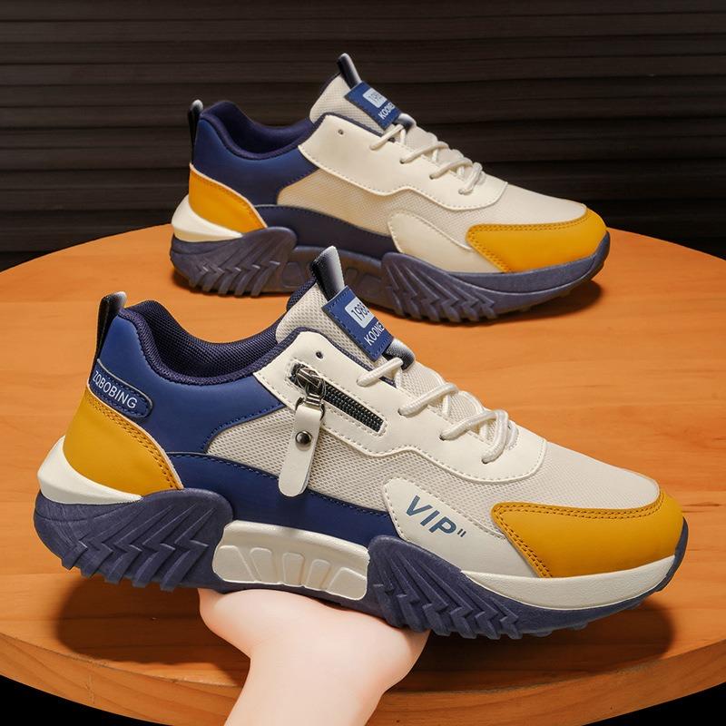 Summer new breathable men's shoes sports single shoes men's casual board shoes green versatile trendy shoes