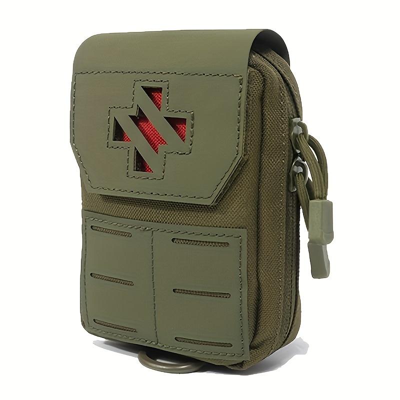 

1000D Military EDC Tactical Bag Waist Belt Pack Hunting Vest Emergency Tool Outdoor Medical First Aid Kit Camping Survival Pouch чорний