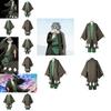 Urahara Kisuke Cosplay Costume Grey And Green Polyester Outfit For Anime Fans