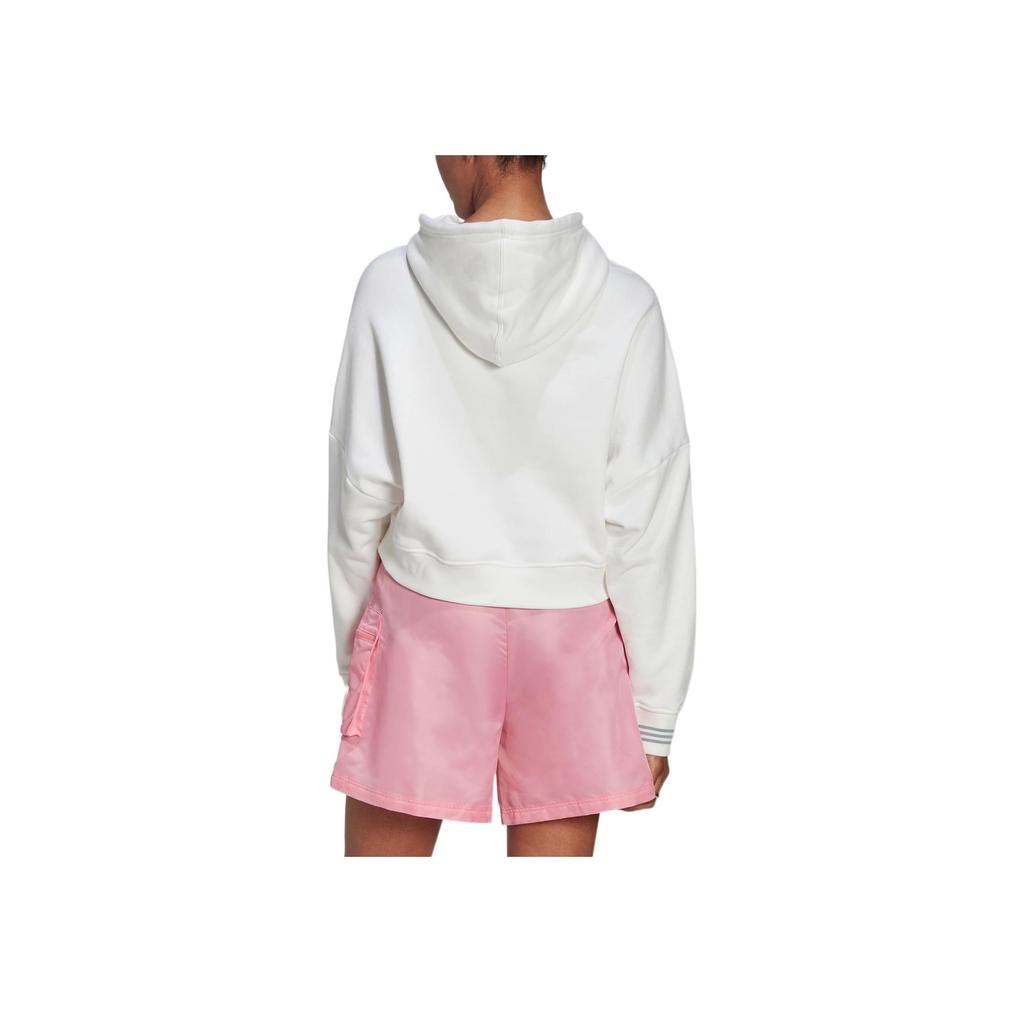 adidas Originals Disney Print Letter Pullover Hoodie Women Tops White HL9055