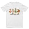 Merry Goosemas Christmas Holiday TShirt Unisex Gift Retro Seasonal Funny