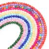 1 String 4mm Natural Shell Round Beads Colorful Loose Spacer Ball Beads For DIY Exquisite Bracelet Necklace Jewelry Supplies