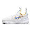 Nike Flex Runner 3 PS White Sundial Yellow University Blue Kids Sneakers HJ3496-141