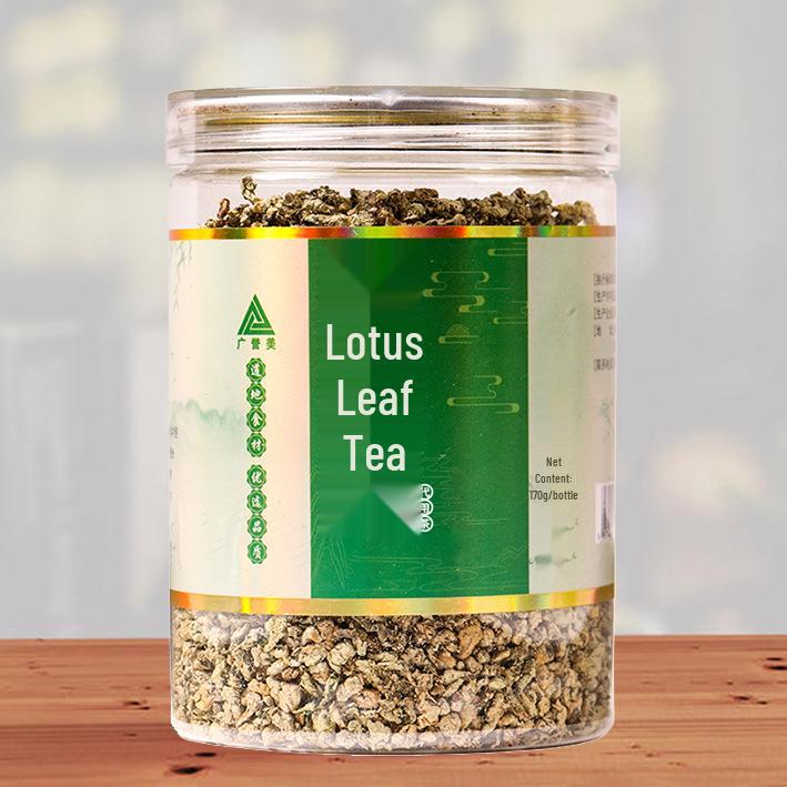 Lotus Leaf Tea Granules - Tender Green Loose Leaf Tea 170g