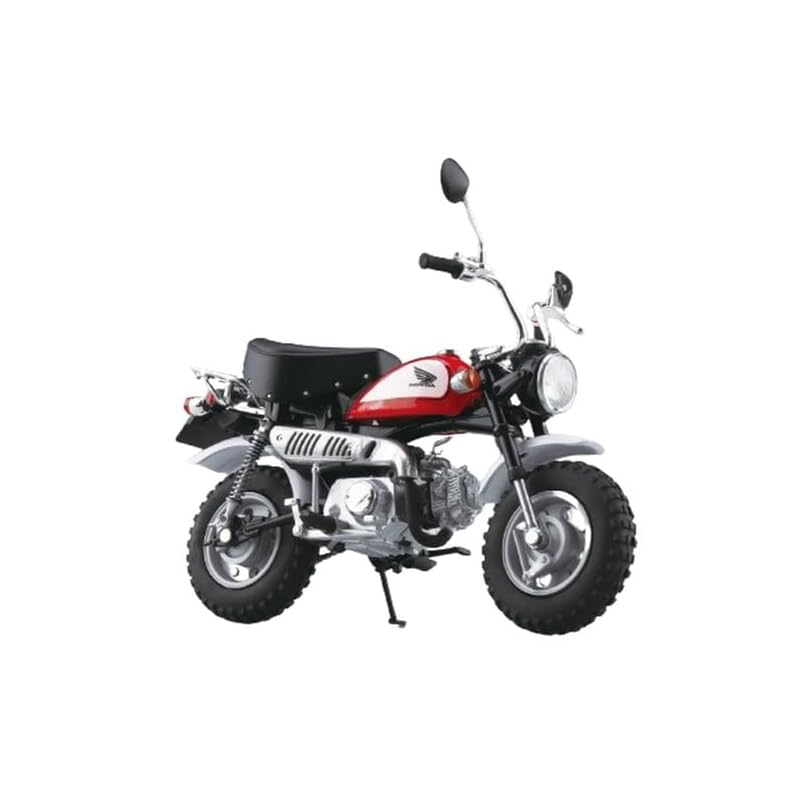 Aoshima Bunka Kyozai (AOSHIMA) Skynet 1/12 Scale Complete Honda Monkey Fighting Red Motorcycle