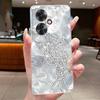 Für OPPO Reno 11F / Reno 11A Hülle Klar Luxus Mode Schmetterling Blumen Weiches TPU Silikon Abdeckung für OPPO Reno11 F A Handyhülle