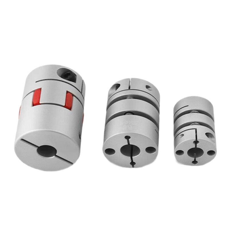 Aluminium Flexible Coupling Stepper Motor Shaft Coupler Flexible Shaft Couplers for Torques Stability In Marine