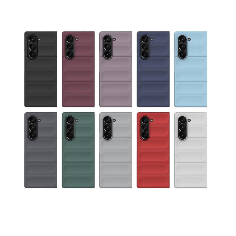 For Samsung Galaxy Flod6 Case For Samsung Galaxy Flod6 Cover Skin-Friendy Silicone Luxury TPU Shockproof Protective Phone Cover