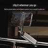 Portable Folding Rotating Telescopic Phone Holder for Travel, Home, Airplane, and High-speed Rail