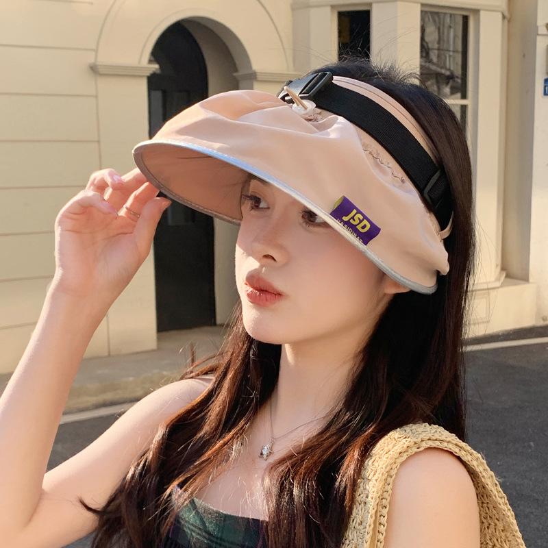 Multifunctional Storage Eaves Can Be Used As Satchel, Sun Hat, Summer Sunshade Empty Top Hat, Fashionable Versatile Sunscreen Hat for Women
