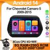 Android 14 For Chevrolet Camaro 5 2009-2015  Car Radio Multimedia Video Player Navigation Stereo GPS Touch Screen No 2Din 2 Din