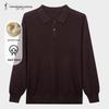 Cai Zi Men's Pullover Lapel Sweater (Model 91256M1621)