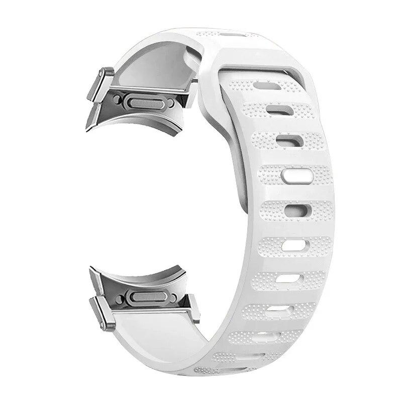 Silicone Strap for Samsung Galaxy Watch 6 5 4 40mm 44mm 5Pro 45mm No Gaps Band For Galaxy Watch 6 Classic 43 47mm 42 46mm Correa
