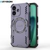 KEYSION Hollow Heat Dissipation Case for MagSafe for iPhone Air Silicone+PC Magnetic Cooling Shockproof Phone Cover for iPhone 17
