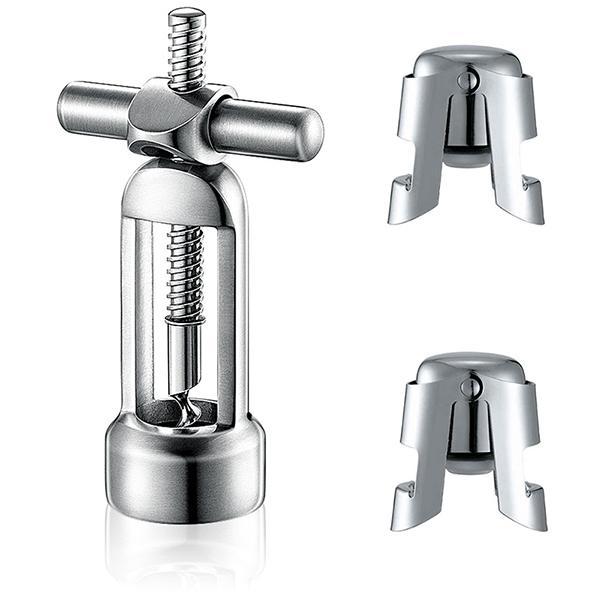 1/3Pcs 304 Stainless Steel Wine Bottle Opener, Leverage Design Corkscrew for Red Wine - Kitchenware Bar Tools