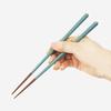 Ishida Ultimate Non-Slip Chopsticks 23cm Ash Blue 13547 Dishwasher Safe Natural Wood Made Japan Inbound