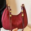 New Jinchao Popular Dumpling Bag Commuter Texture Matte Fashion Shoulder Bag Trendy Girl Bag Messenger Bag