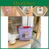 Exquisite Mini Bear Embroidered Oxford Cloth Tote Bag With Cute Design For Students