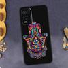 Hamsa Hand Of Fatima Phone Case For Oppo A94 A74 A54 A15 A18 A38 A58 A78 A98 A40 A60 A80 A16 A76 A96 A57S A17 A77