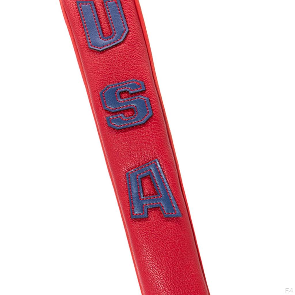 Golf Alignment Stick Cover Case Holder, Waterproof Headcover, Plush Inner Lining