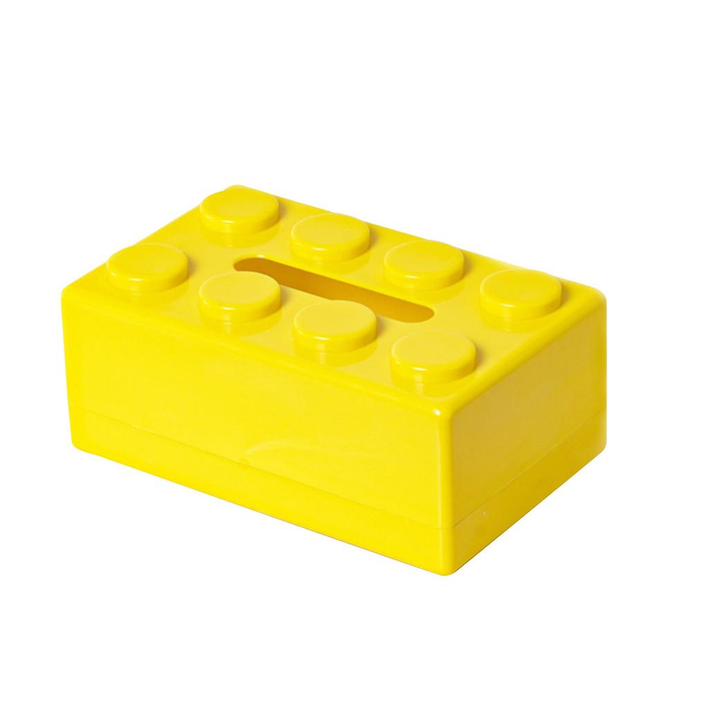 Creative Building Block Tissue Box, High Value Multifunctional Household Napkin Storage Box
