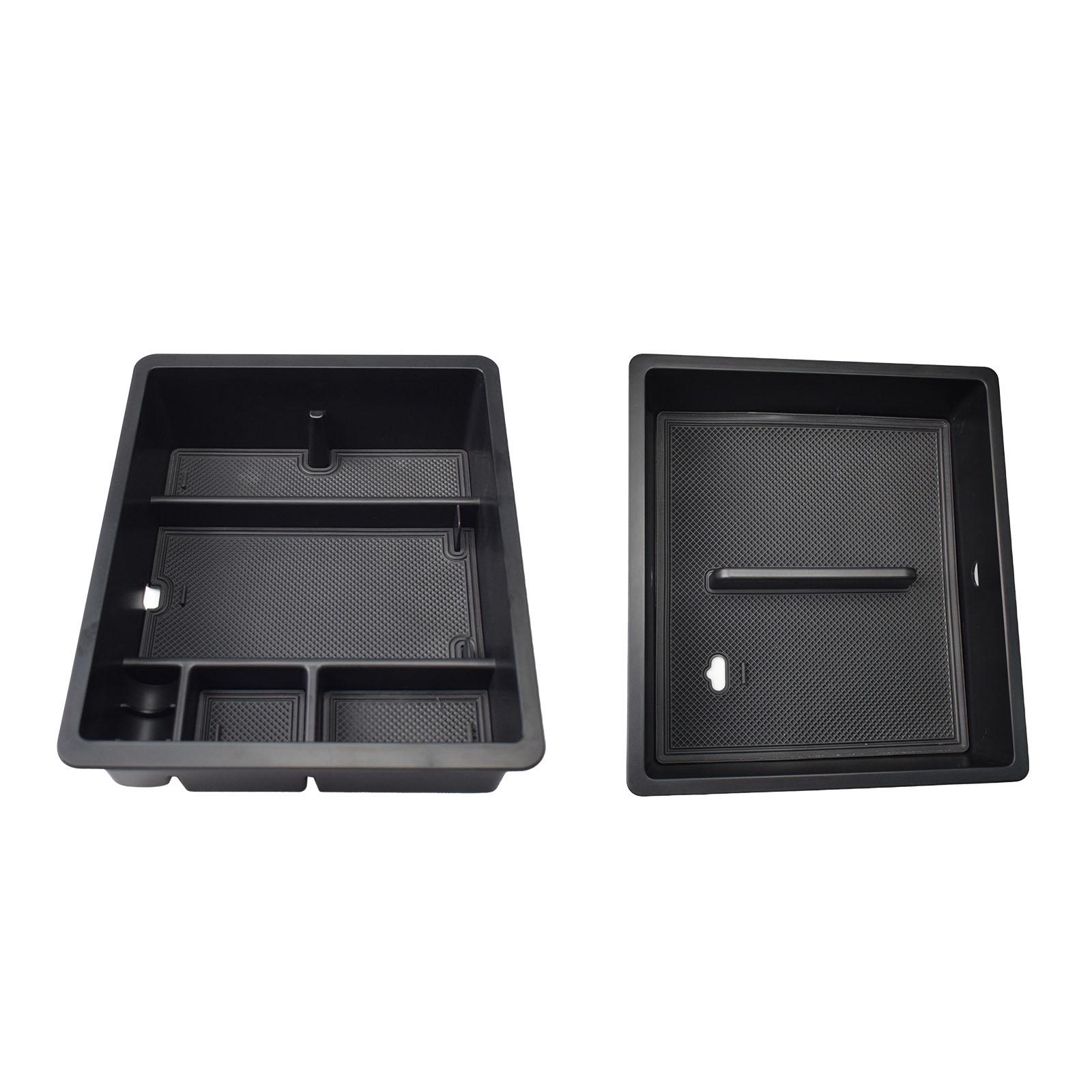 

Center Console Organizer for 2025-2025 Chevy Silverado EV Work Truck (WT)/RST First Edition/LT Armrest Storage Box Accessories