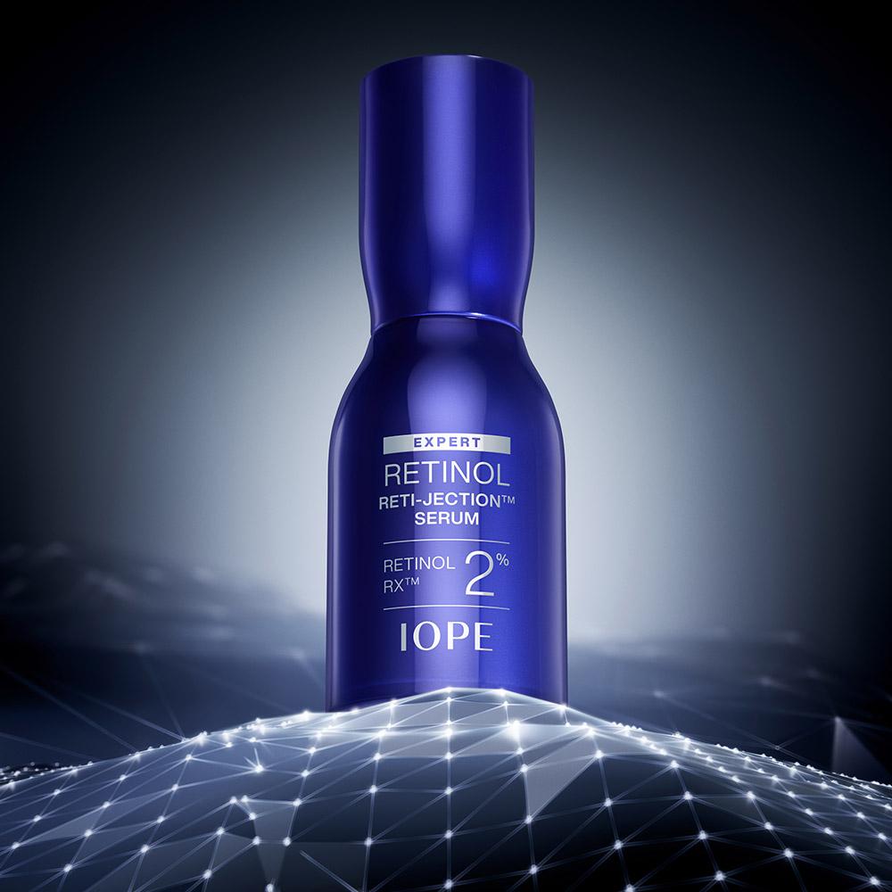 IOPE Retinol Reti-Jection Serum – Intensive Collagen Firming Care, Korean
