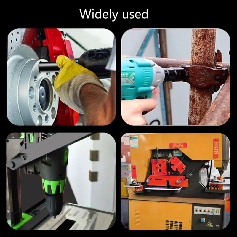 Multipurpose 4 In 1 Drill Chuck Key Wrench 4 Head Professional Chuck Key for Most Power Tool and Drilling Machines