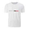 Men's Summer Fashion Casual Letter Printed Short Sleeved T-shirt Loose Plus Size Sports Top Youth Parent-child Outfit