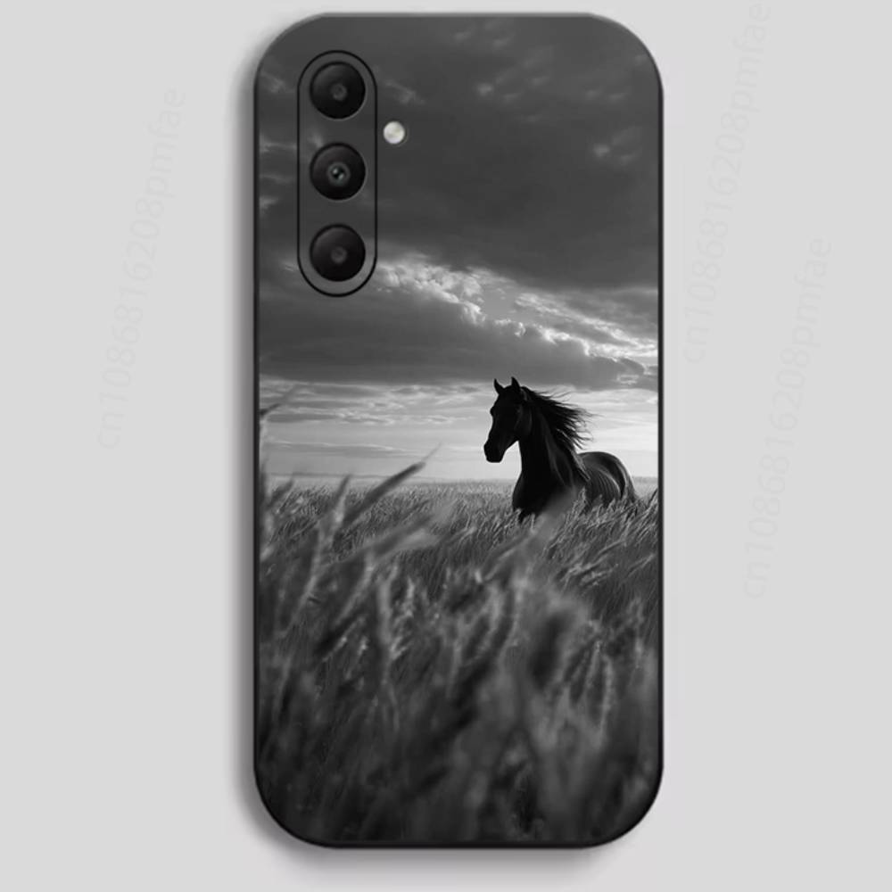 Horse Landscape Phone Case For Samsung GalaxyA20,21,,40,41,51,71 Ultra Protective Phone Shell