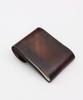 Matt [Claasic] Adobang Cowhide Buckle Wallet Two-Tone Brown
