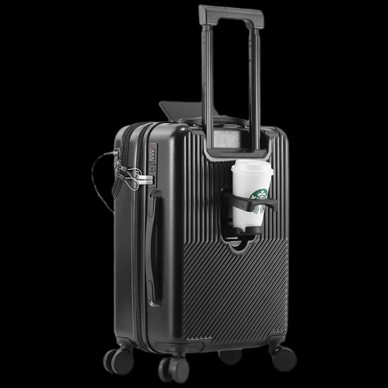 Bosidengton Front-Opening Hardside Spinner Luggage