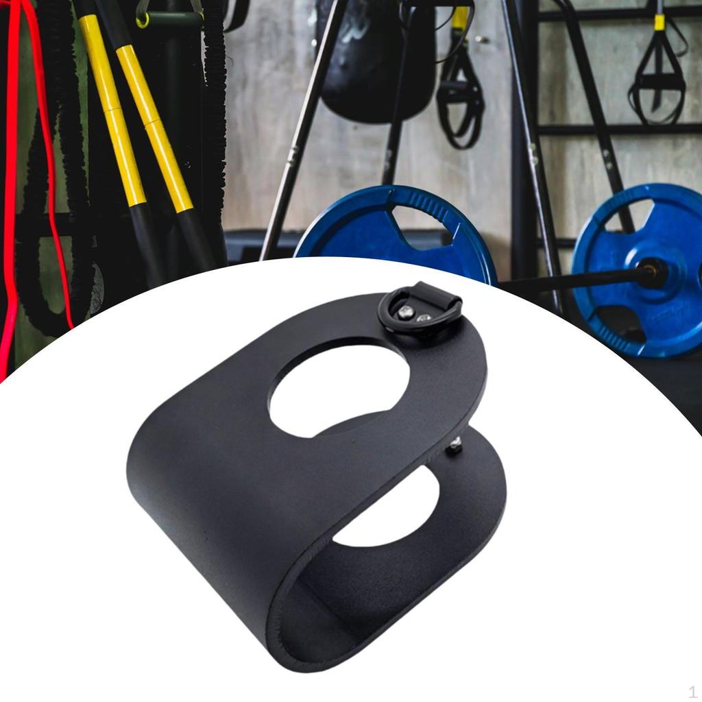 Barbell to Landmines Adapter Convert Dumbbells T-row Attachment Home Gym Clips Workout