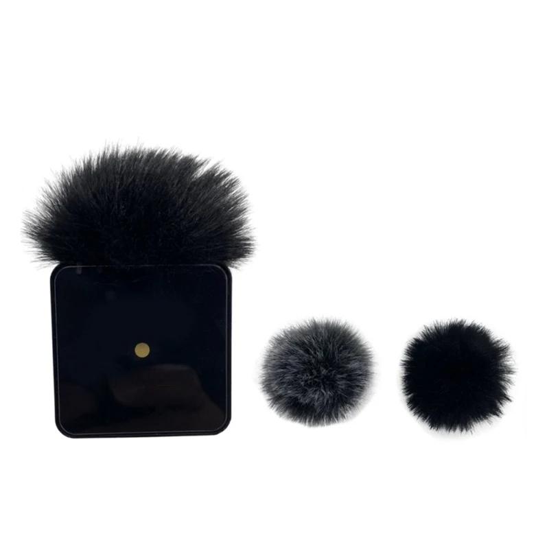 A plush windshield cover to replace Rod Wireless GO II wireless microphone
