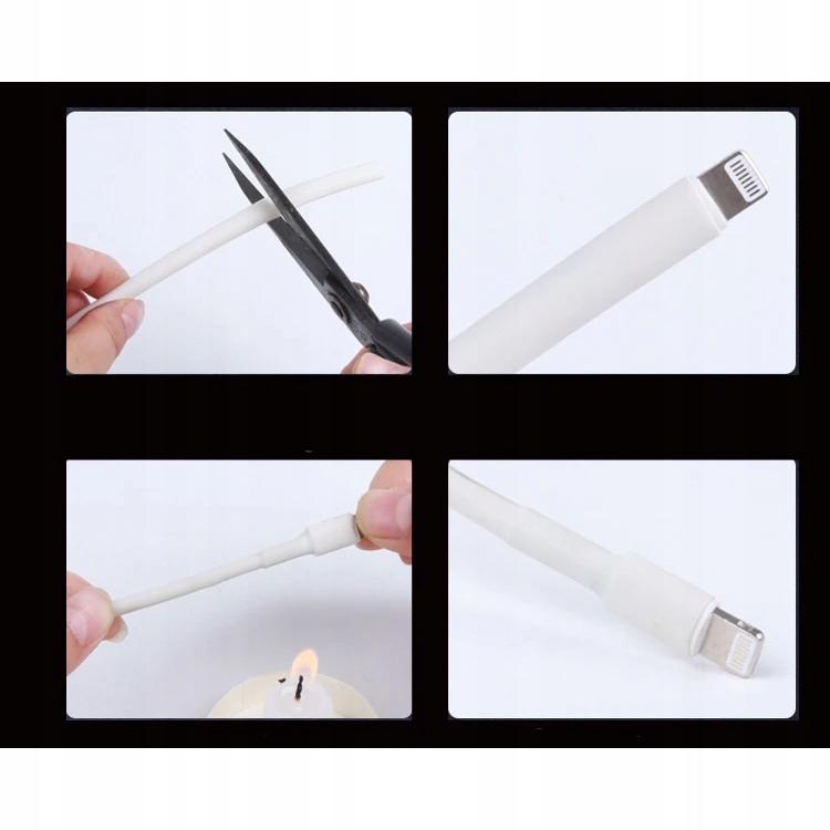 Rosfix Rurka Termokurczliwa Czarna 200mm – Wysoka Elastyczność | Współczynnik Kurczliwości 2:1 | Odporna Na UV I Wodoodporna