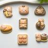Handmade Cartoon Bear Resin Accessories for DIY Hair Clips and Ornaments