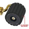 Firmly Presses Masking Tape and Other Items! RakuHARU Masking Presser Roller, Red, with Replacement Sponge