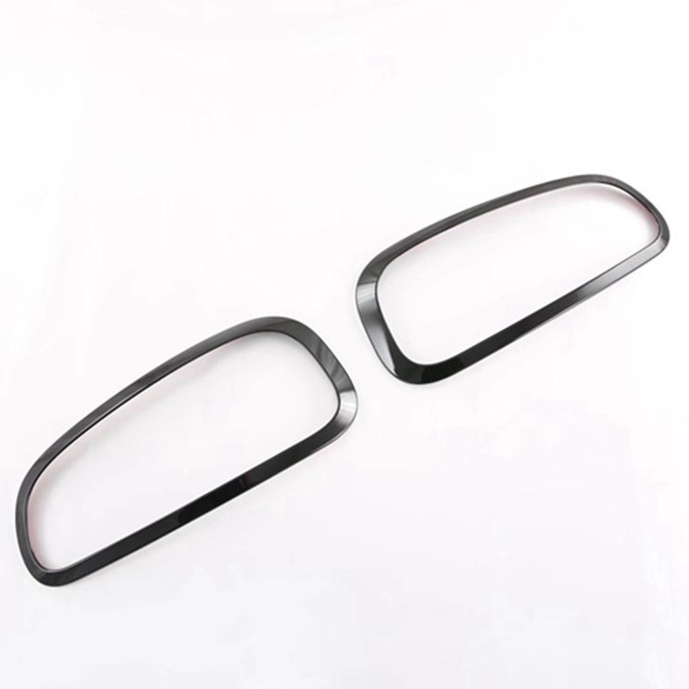 

2Pcs Rear Tail Light Lamps Frame Taillight Ring Decorative Cover Trim For MINI Cooper Clubman Gloss Black
