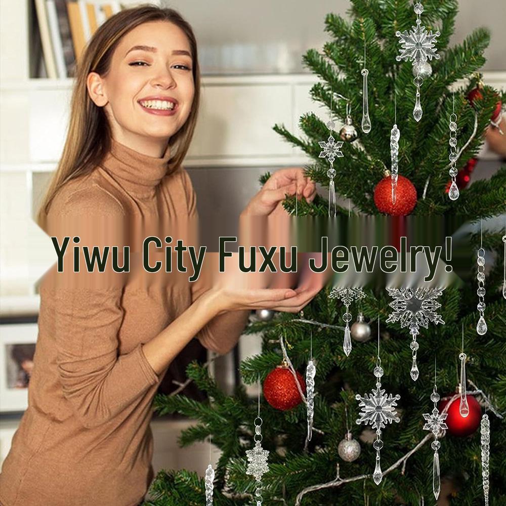 12-Piece Multicolor Crystal Ball Ornaments for Christmas Tree, Party, Wedding, and Home Decor.