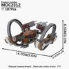 MOOXI Most Complete Space War Tank Personnel Carriers Adult Building Blocks Set MOC Brick Model Kit DIY Diorama Toy For Boy Gift