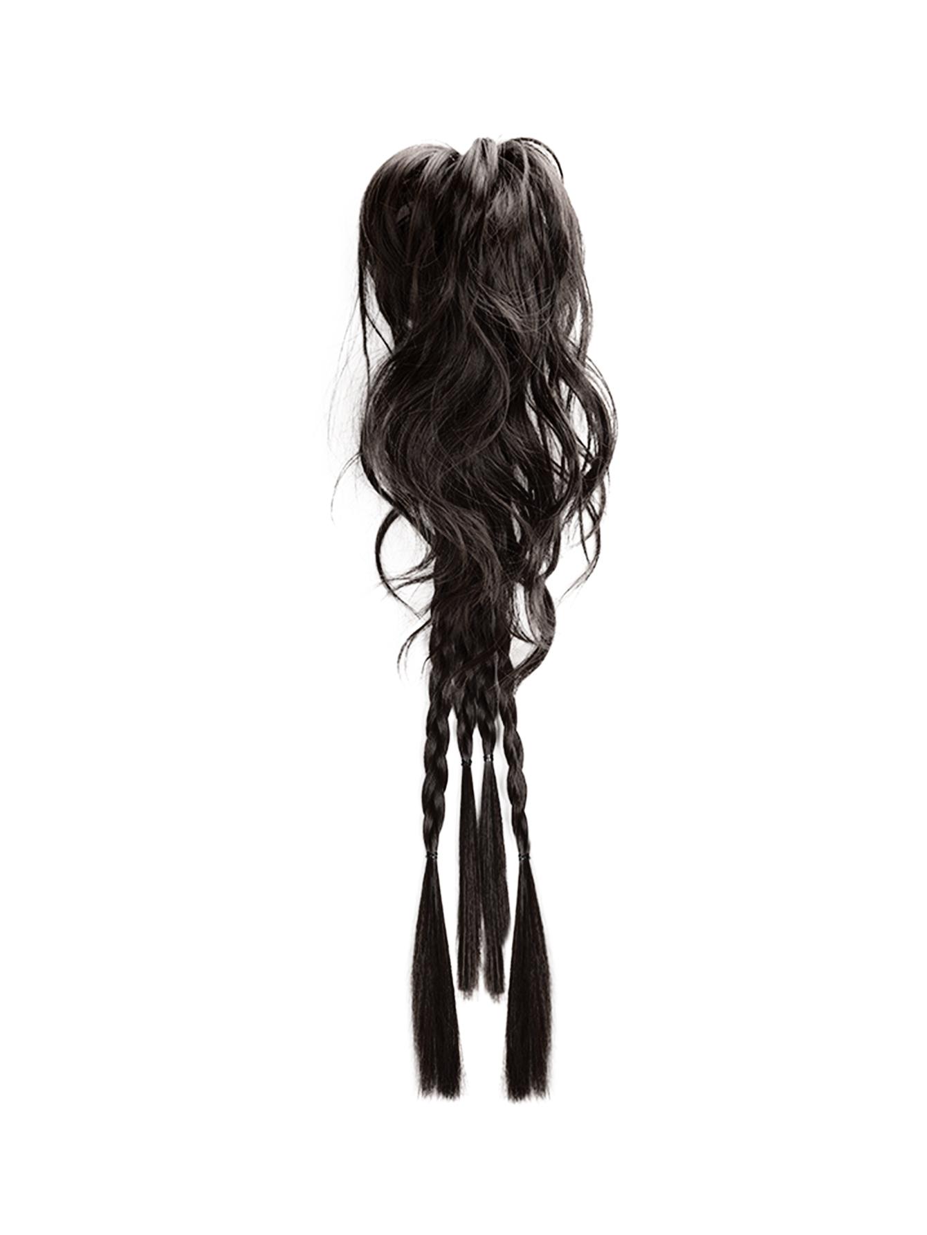 

Парик из синтетического волокна Bybrana Fountain с конским хвостом и завязками на шнурке