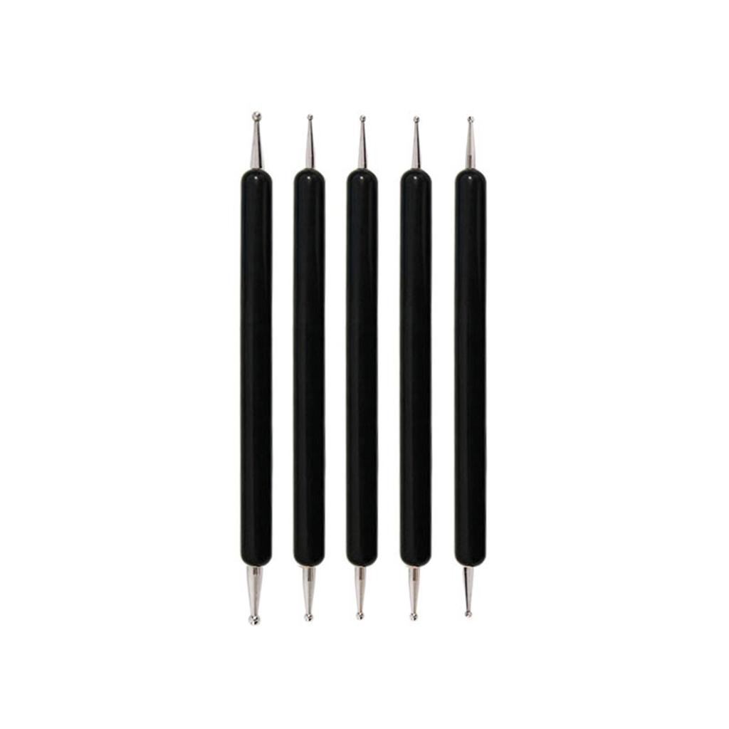 5pcs Double Ended Dotting Tools Set Pattern Tracing Ball Stylus Pen for Mandala Rock Painting
