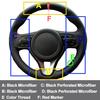 For Kia K5 Sportage 4 KX5 2016 2017 Hand Sewing Car Steering Wheel Cover