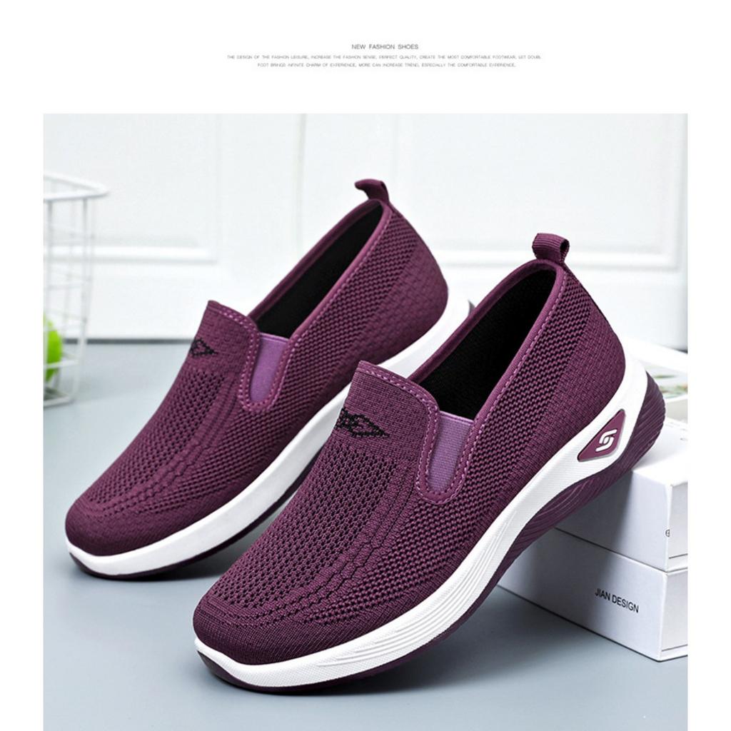 Women's Summer Breathable and Non Tiring Shoe Fabric, Lightweight and Comfortable Casual Shoes