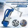 Stainless Steel Cable Tie Gun Stainless Steel Zip Cable Tie Plier Bundle Tool Tensioning Trigger Action Cable Gun with Cutter