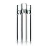 Reusable Clear Glass Tube Drinking Straws Multicolor Glass Tube Water Straw