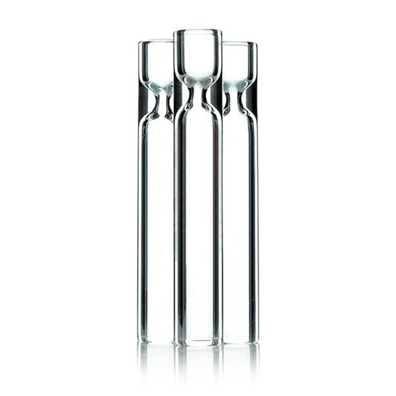 Reusable Clear Glass Tube Drinking Straws Multicolor Glass Tube Water Straw